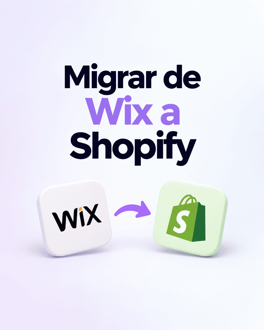 migrar wix a shopify
