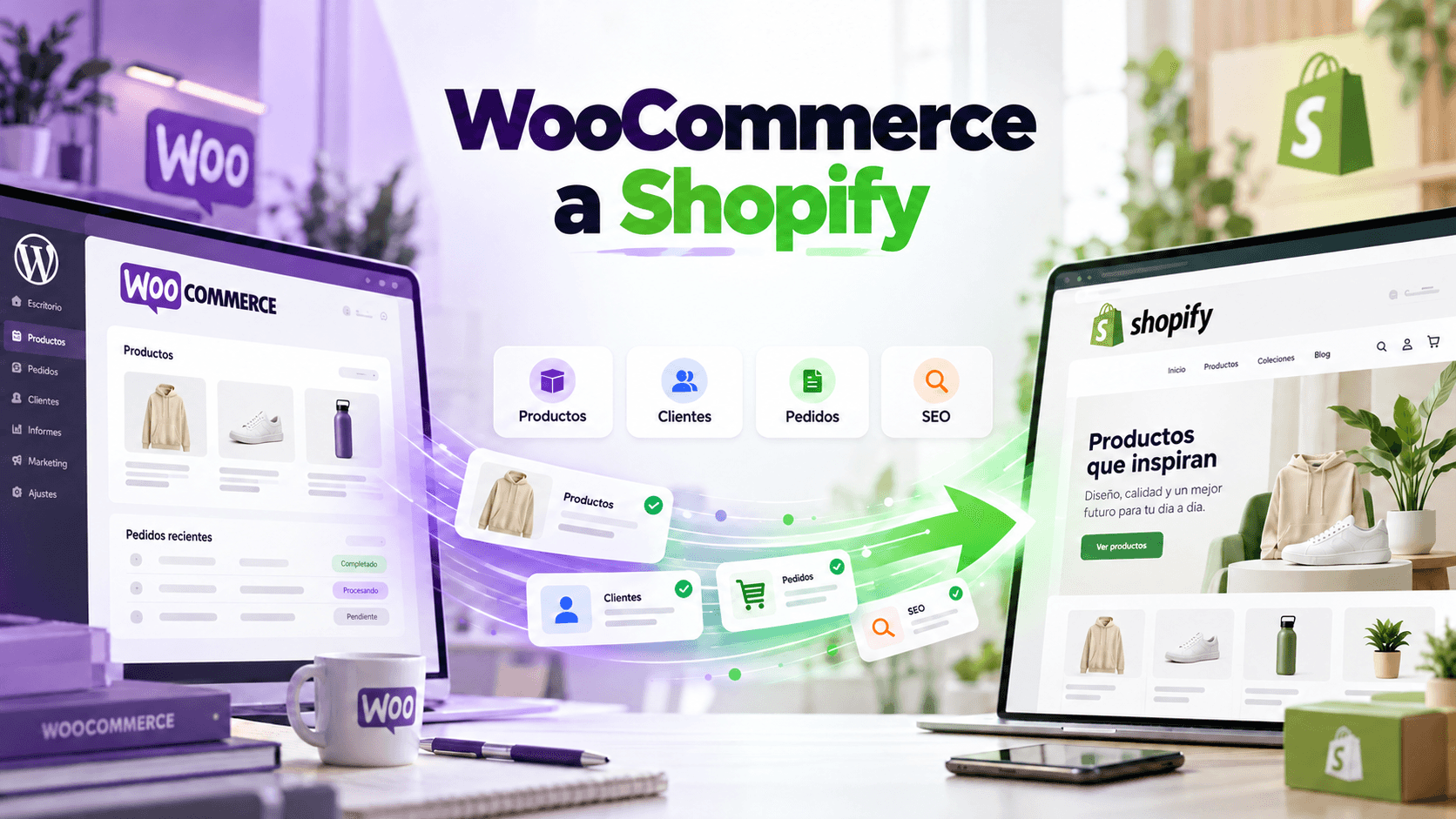 migrar de WooCommerce a Shopify