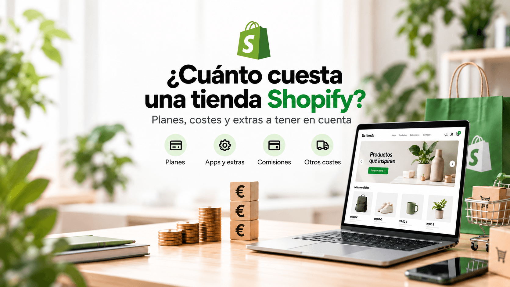 ¿Cuánto cuesta una tienda en Shopify?