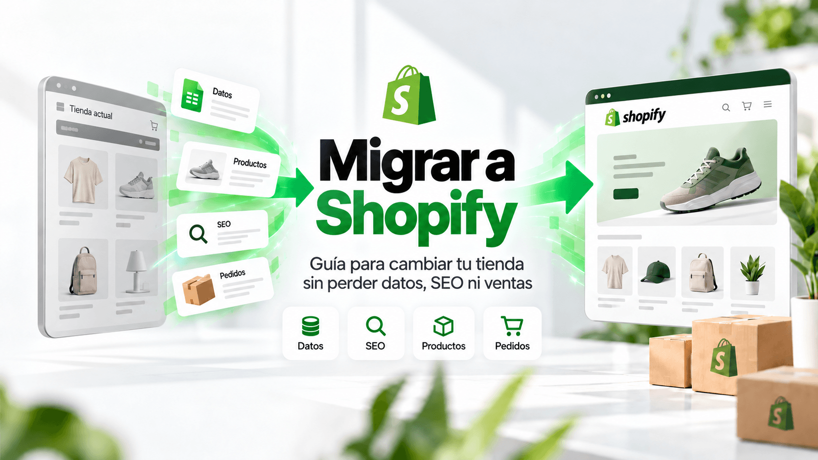 Migrar a Shopify: cómo hacerlo paso a paso y sin perder SEO