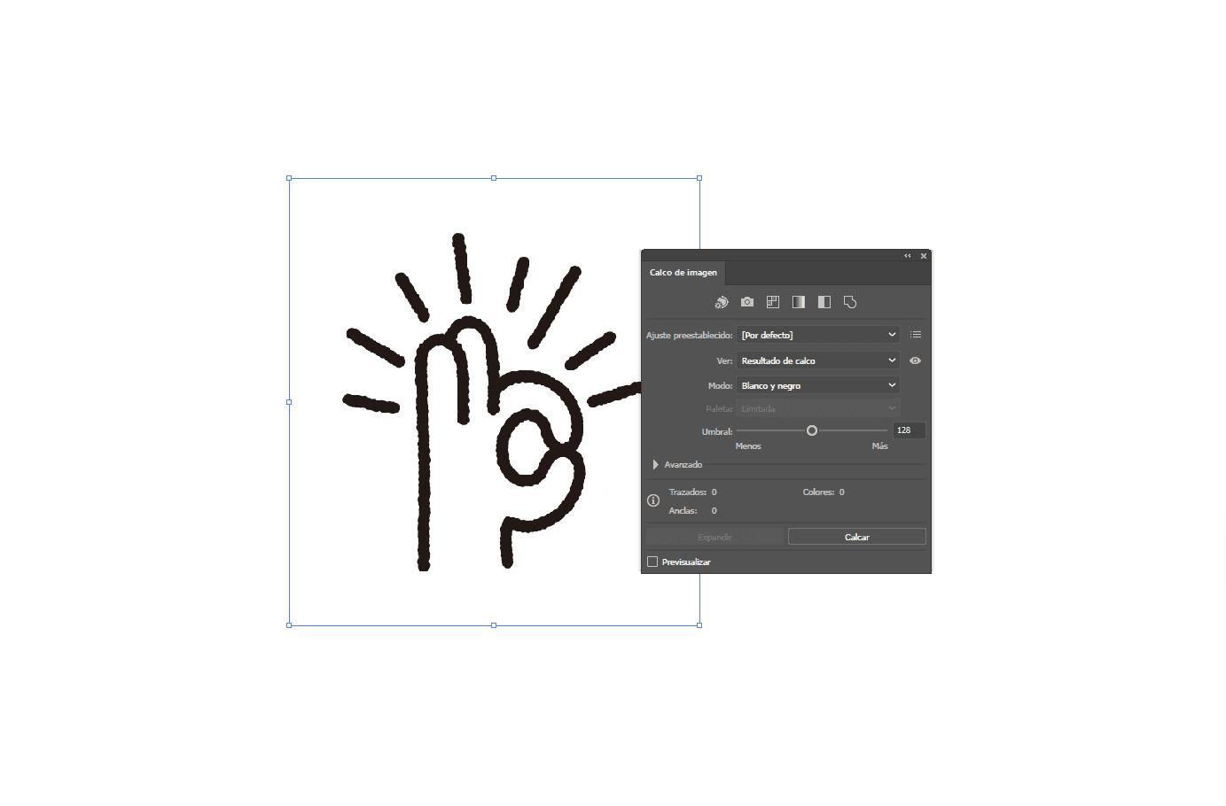 Cómo usar Calco de imagen en Illustrator (vectorizar fácil)